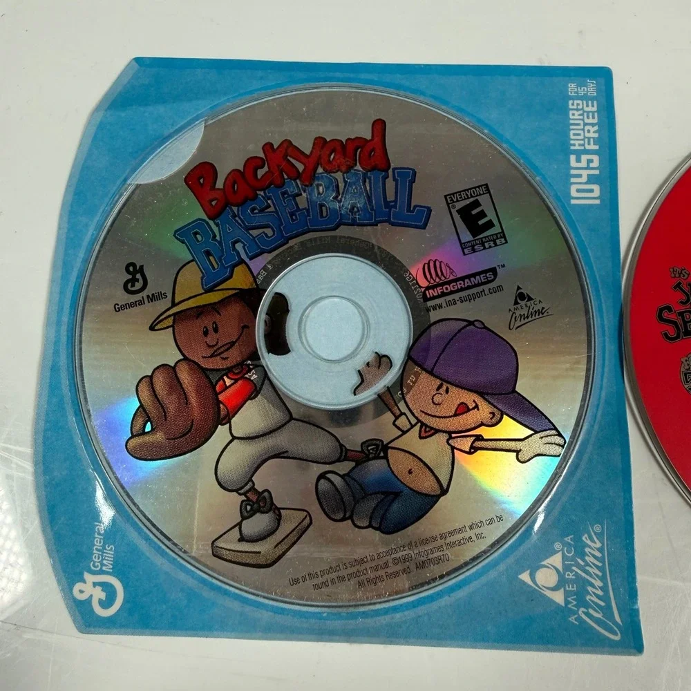 Humongous Entertainment Backyard Baseball Soccer PC CD-ROM Lot Kid Games Vintage